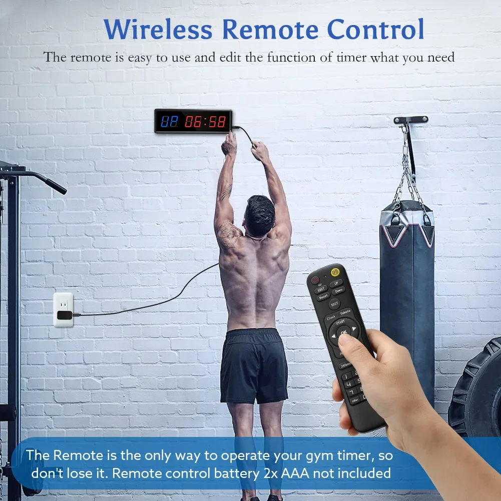 Digital Countdown Clock Stopwa - Crossfit Training Gear ulasan dan harga