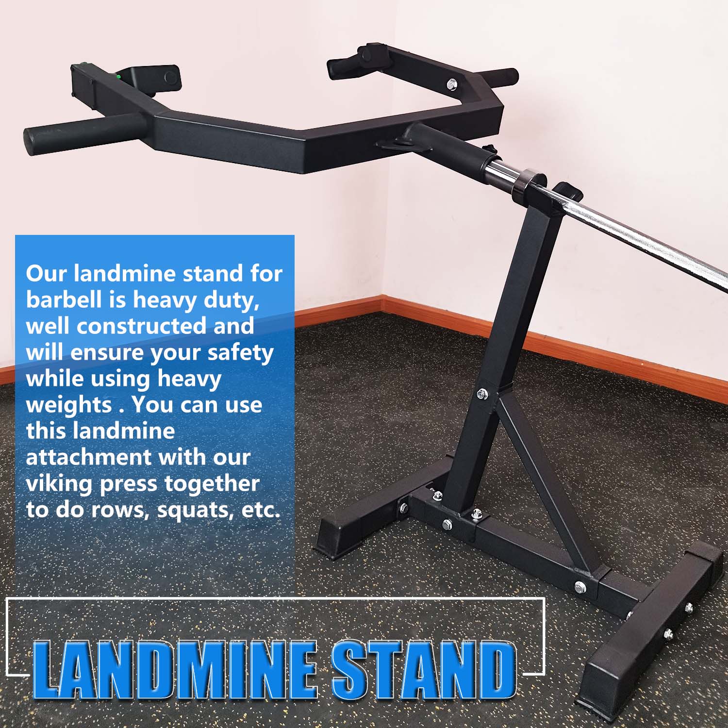 Viking Press Landmine Handle f - Landmine Barbell Attachment ulasan dan harga