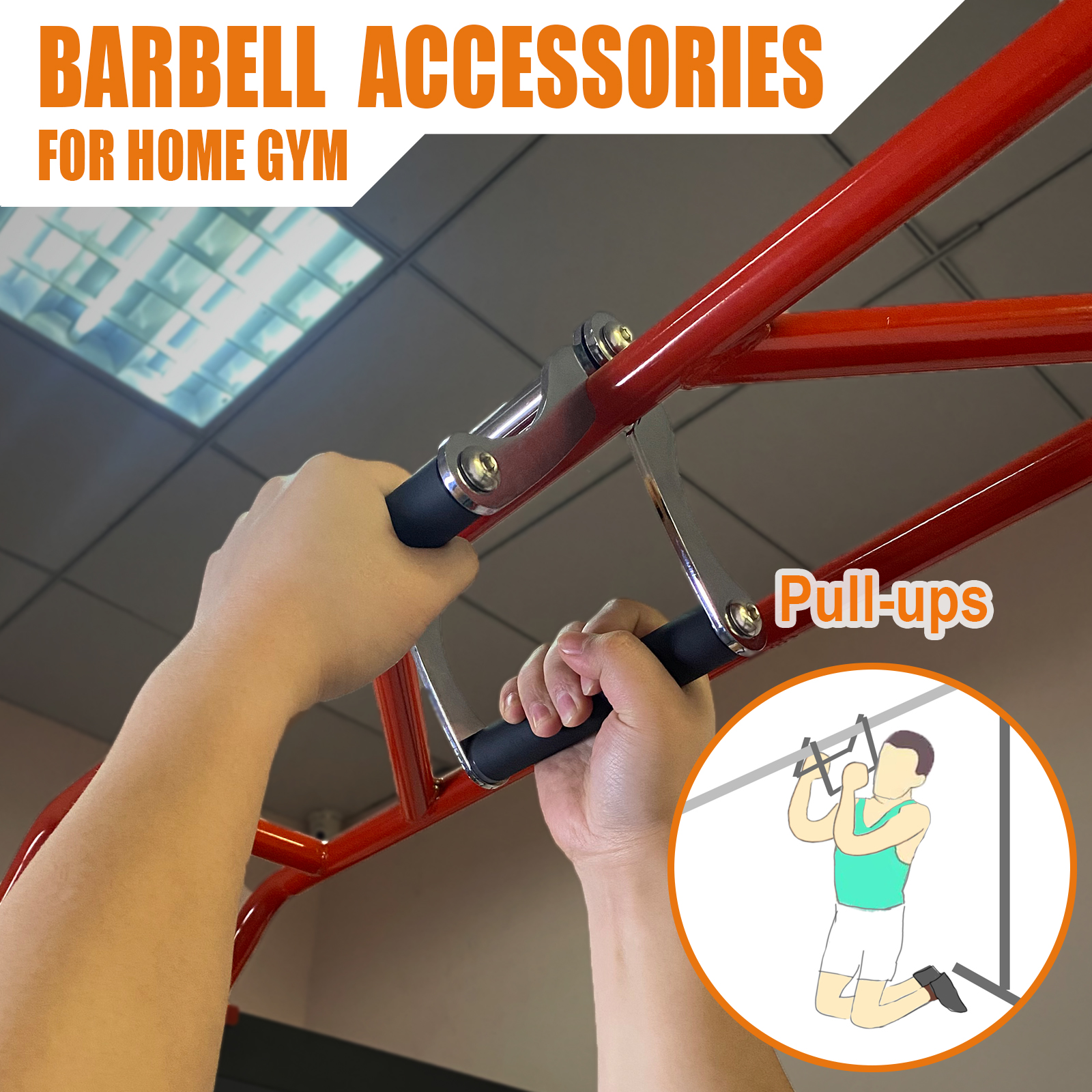 V Bar Row Landmine Handle Atta - Landmine Barbell Attachment ulasan dan harga