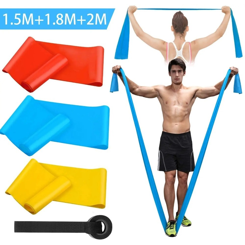 1 Sizes 1.5M 3PCS BandsResista - Crossfit Training Gear ulasan dan harga