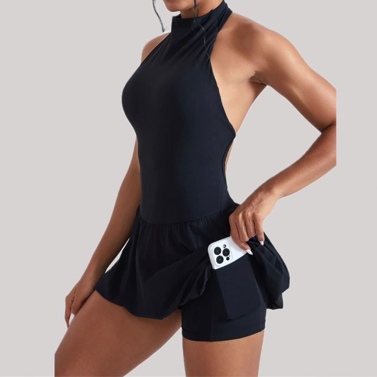 Ningyu High Neck Golf Tennis D - Crossfit G ulasan dan harga