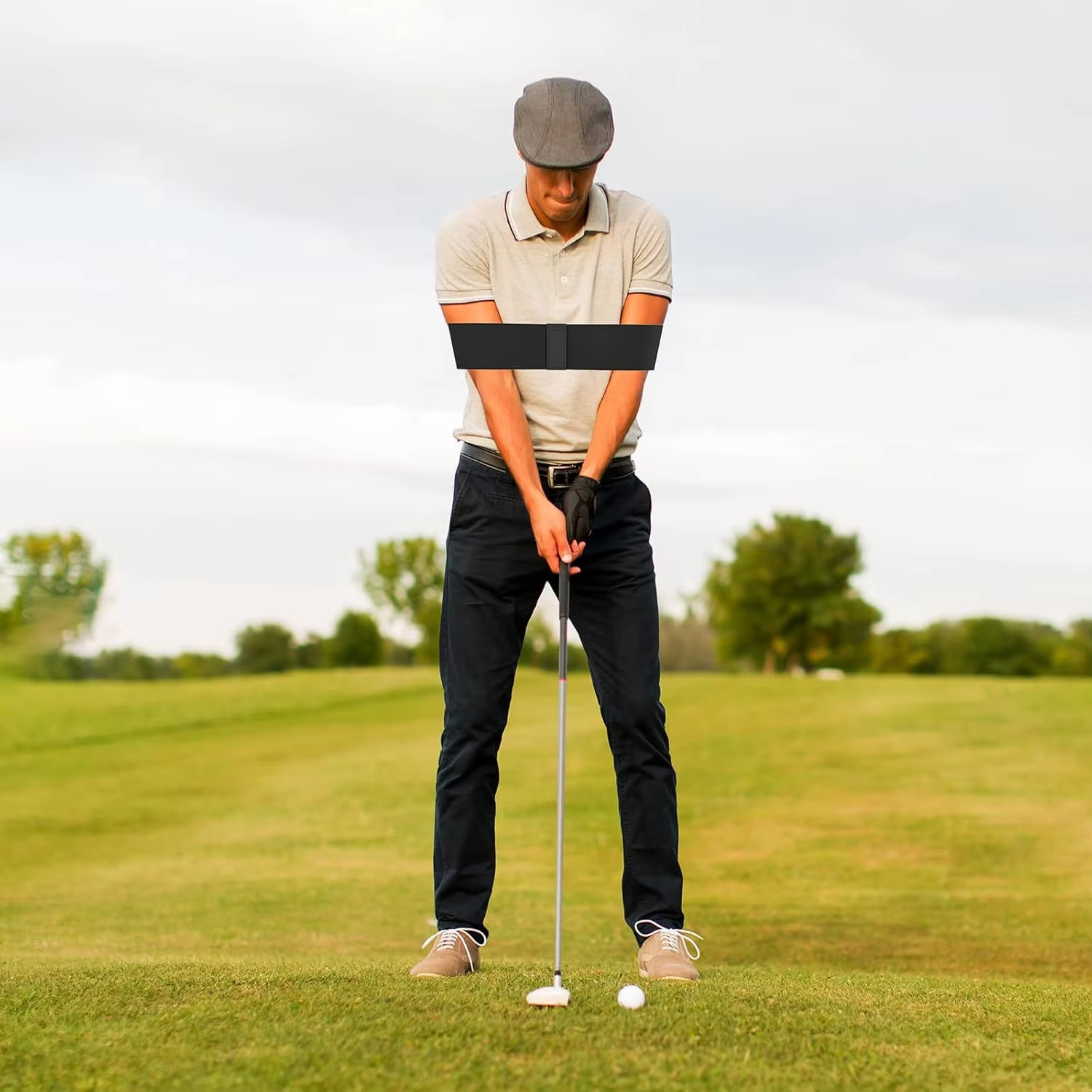 Golf Swing Trainer Posture Cor - Crossfit G ulasan dan harga