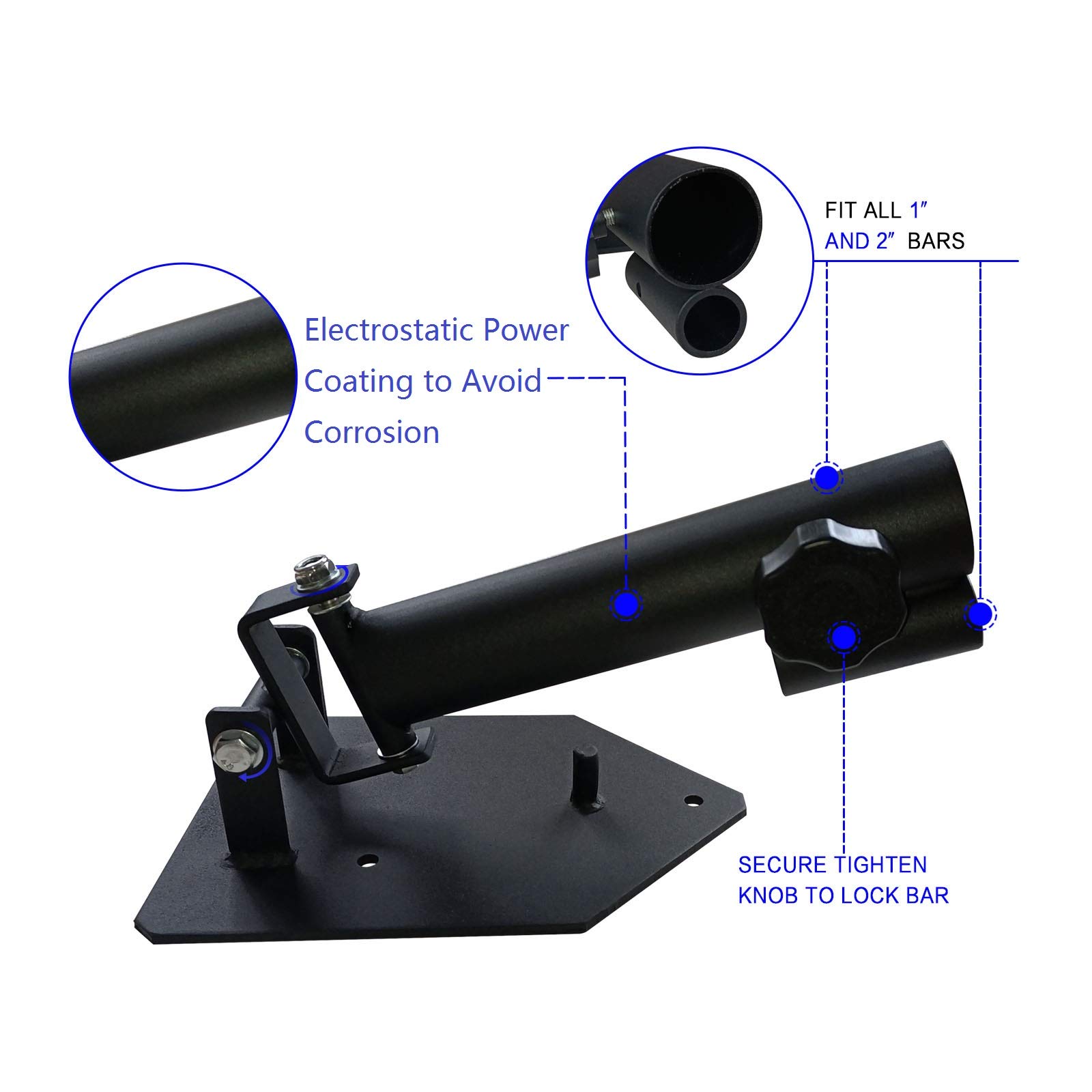 Landmine Base Portable 360 Deg - Landmine Barbell Attachment ulasan dan harga