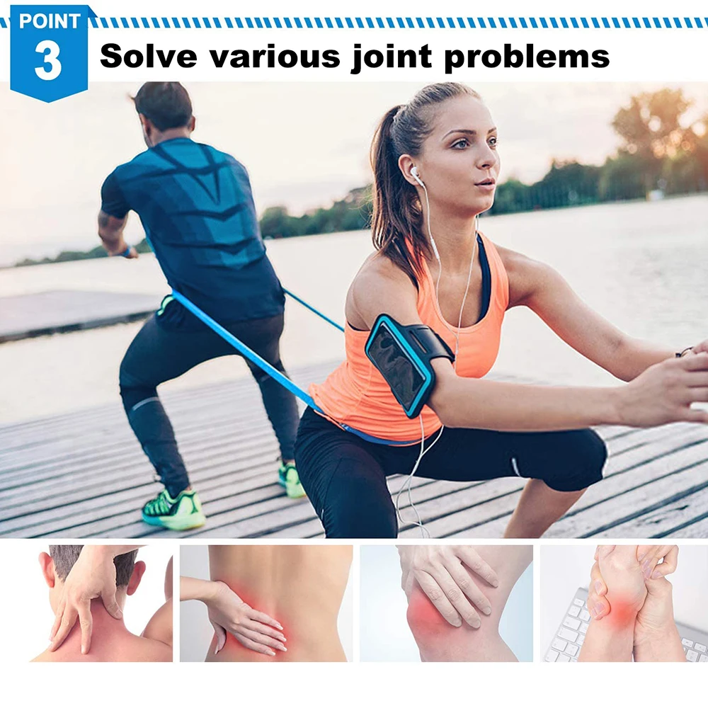 4Pcs/Set Elastic Fitness Bands - Crossfit Workout With Equipment ulasan dan harga